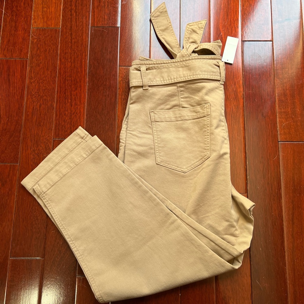 NWT Loft Denim Crop Jeans - Beige